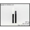 Nueva llegada plástico redondo tubo del lápiz labial/pluma de Lipsitick AG-YX-lp09, tamaño de la taza 6,7 mm, empaquetado cosmético de AGPM, colores/la insignia de encargo